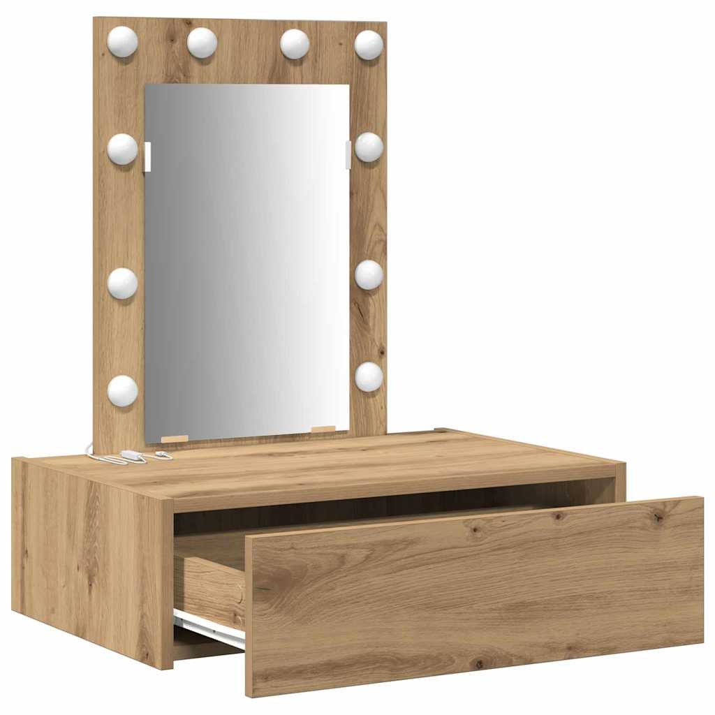 Schminktisch Braun 60 x 40 x 70 cm Holzwerkstoff