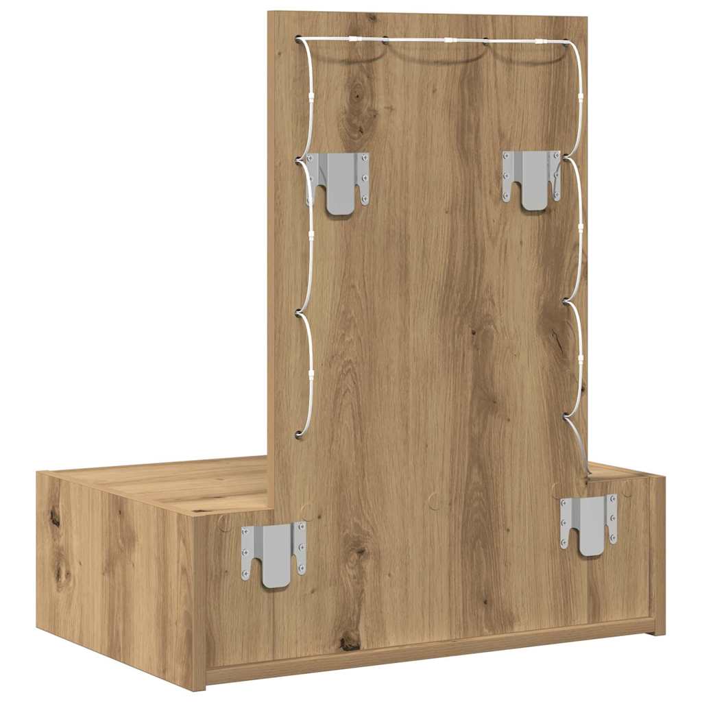 Schminktisch Braun 60 x 40 x 70 cm Holzwerkstoff