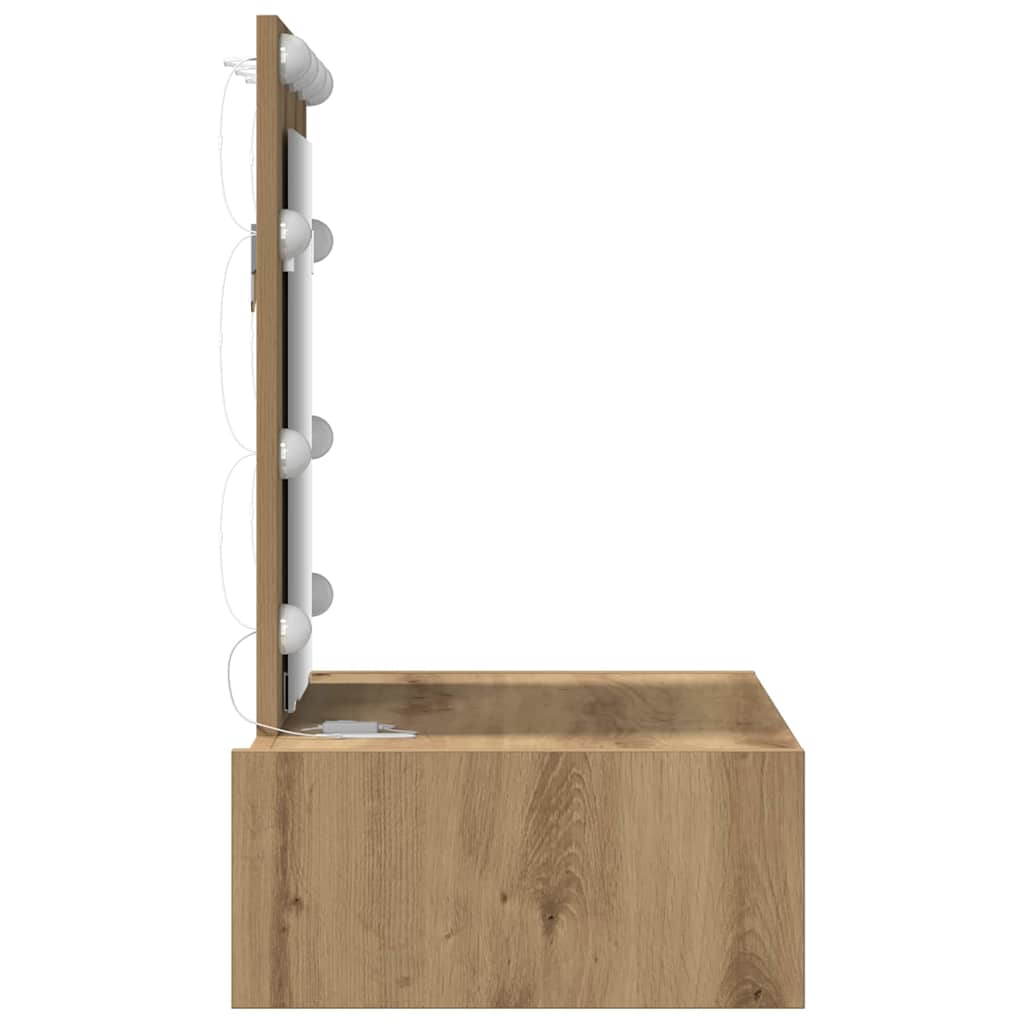 Schminktisch Braun 60 x 40 x 70 cm Holzwerkstoff