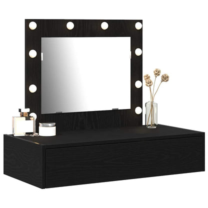 Schminktisch Schwarz 83 x 40 x 70 cm Holzwerkstoff