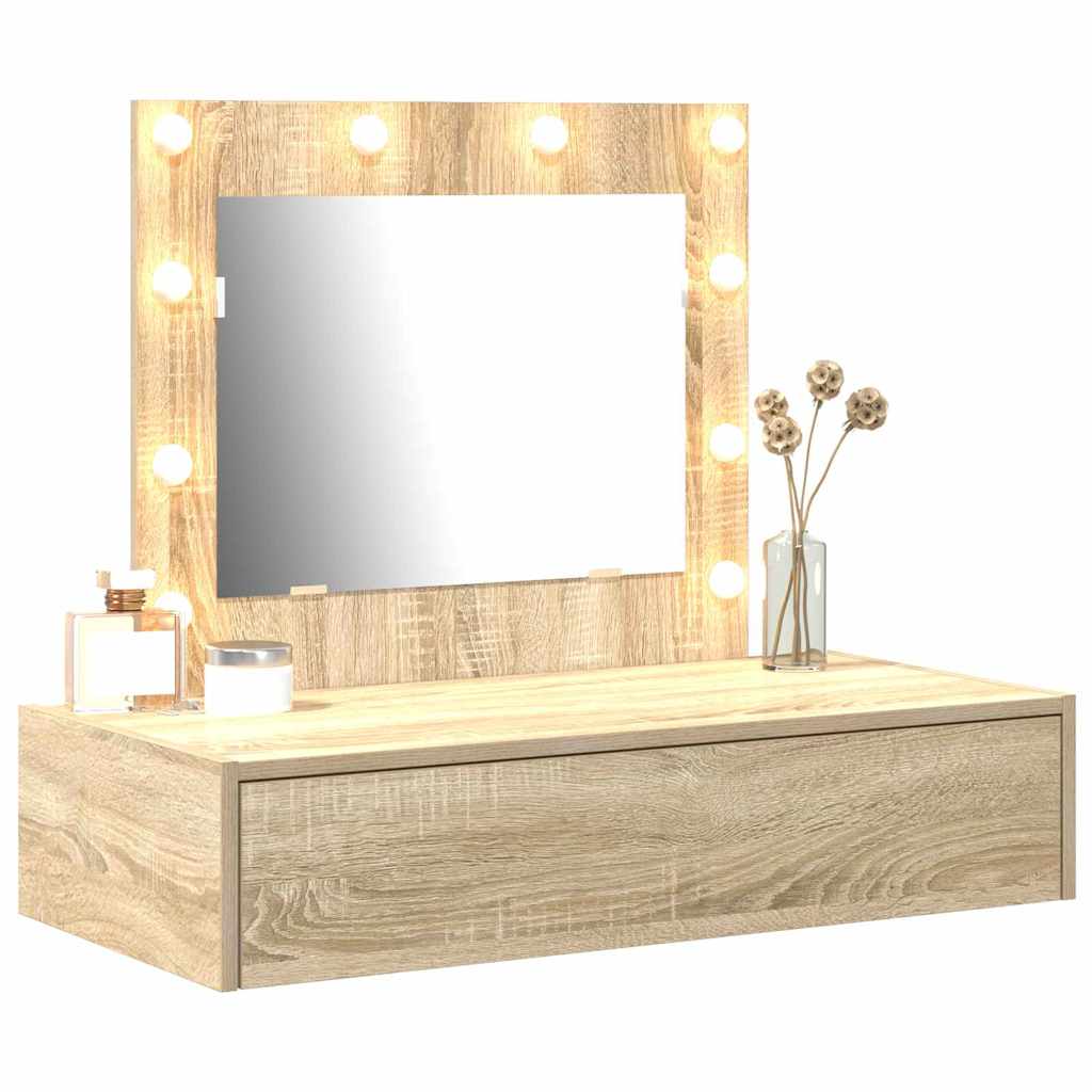 Schminktisch Braun 83 x 40 x 70 cm Holzwerkstoff
