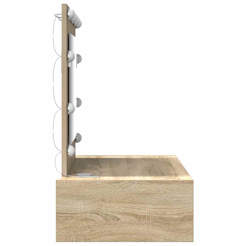 Schminktisch Braun 83 x 40 x 70 cm Holzwerkstoff