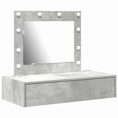 Schminktisch Grau 83 x 40 x 70 cm Holzwerkstoff