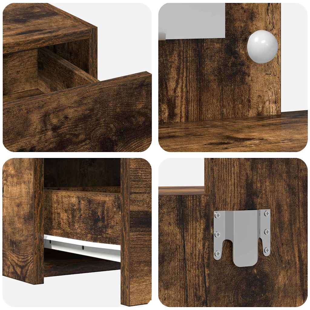 Schminktisch Braun 83 x 40 x 70 cm Holzwerkstoff