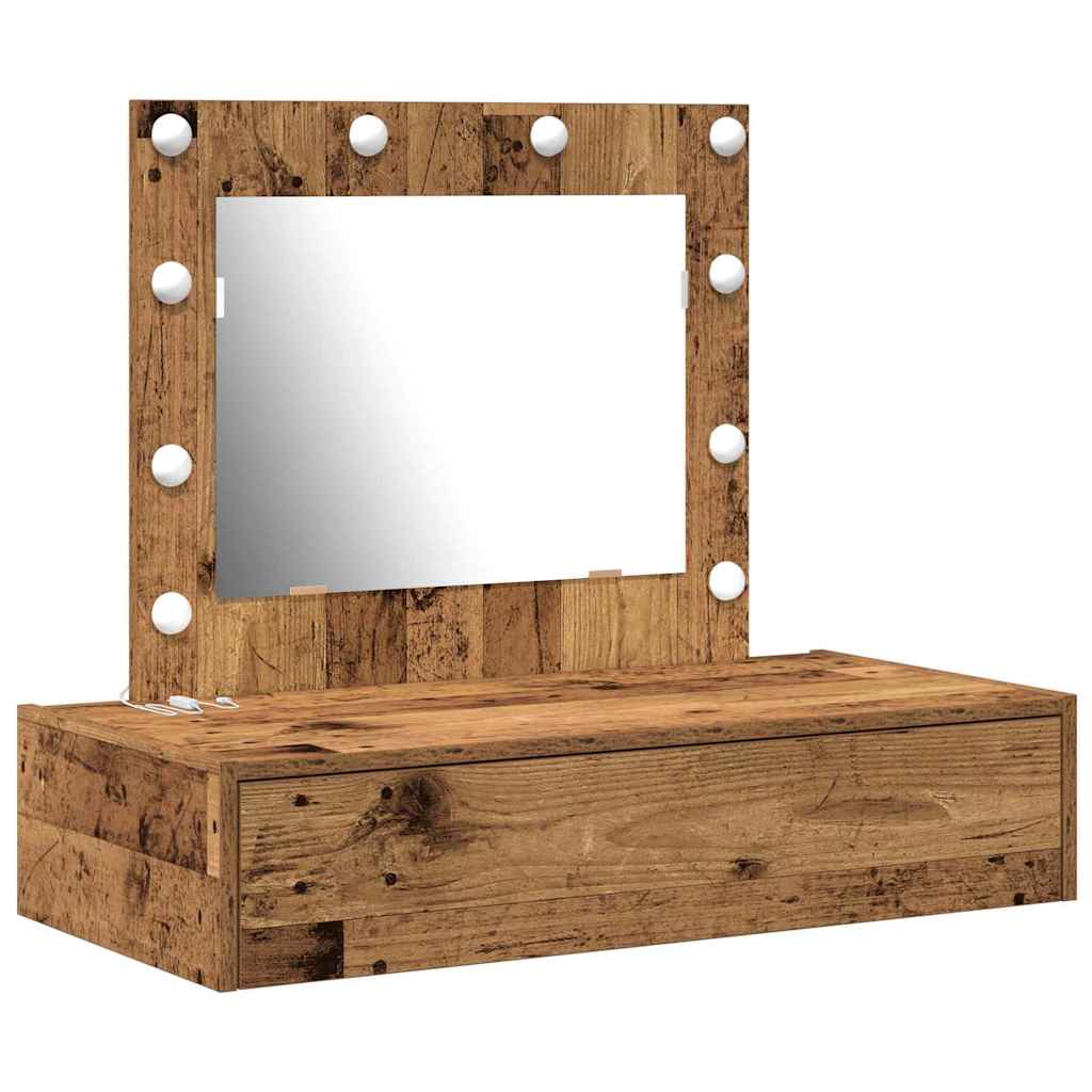 Schminktisch Braun 83 x 40 x 70 cm Holzwerkstoff
