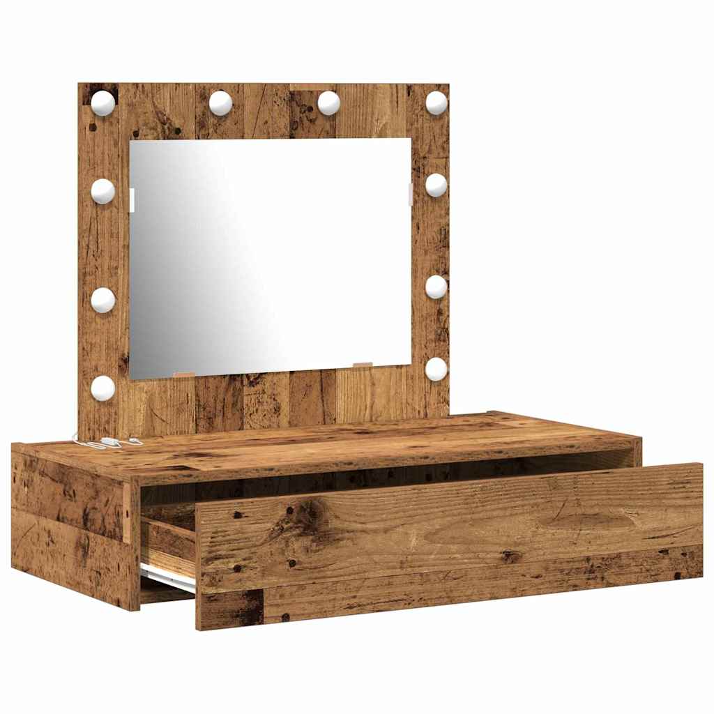 Schminktisch Braun 83 x 40 x 70 cm Holzwerkstoff