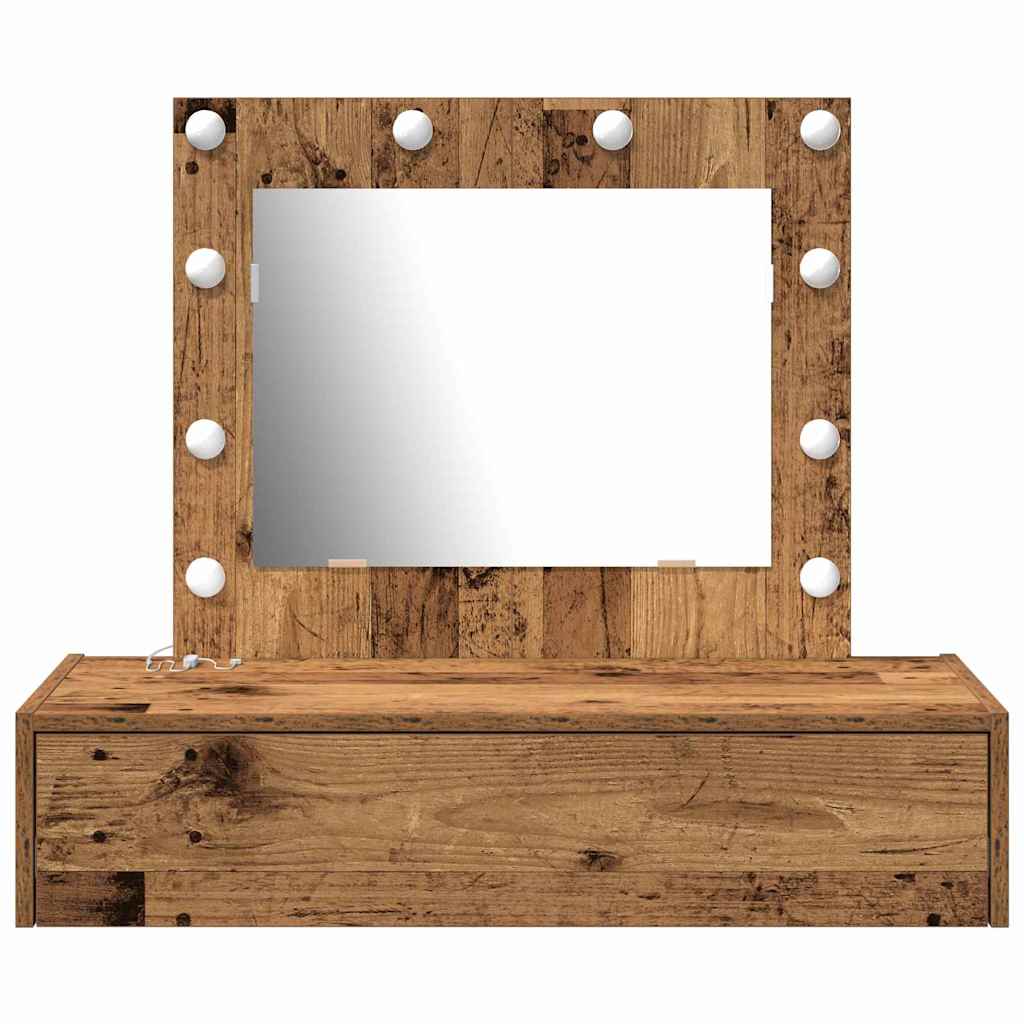 Schminktisch Braun 83 x 40 x 70 cm Holzwerkstoff