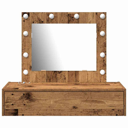 Schminktisch Braun 83 x 40 x 70 cm Holzwerkstoff