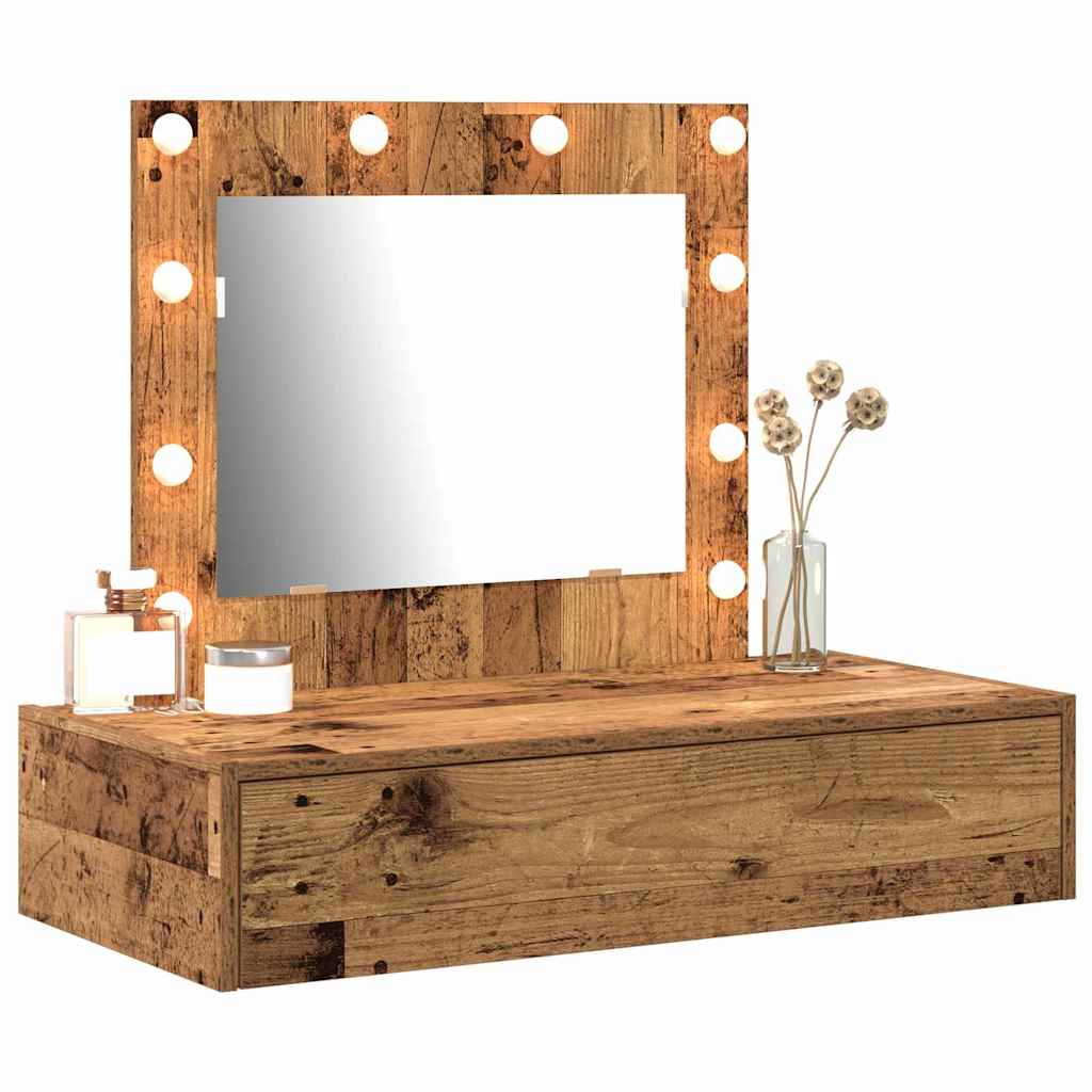 Schminktisch Braun 83 x 40 x 70 cm Holzwerkstoff