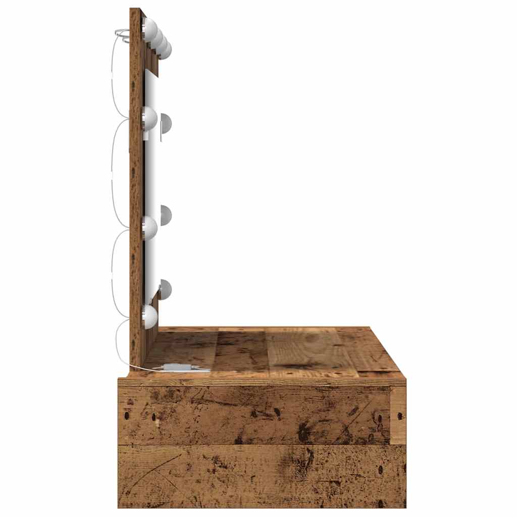 Schminktisch Braun 83 x 40 x 70 cm Holzwerkstoff