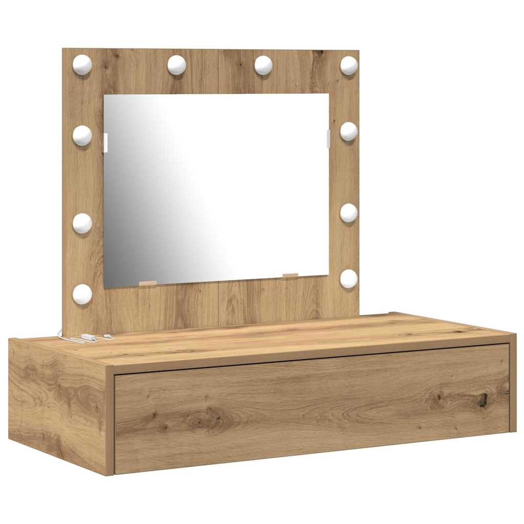 Schminktisch Braun 83 x 40 x 70 cm Holzwerkstoff