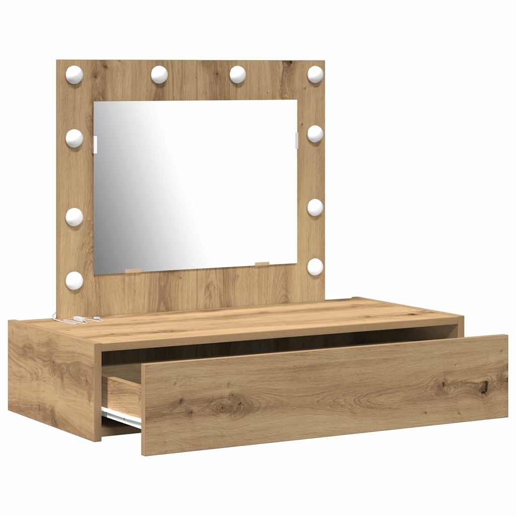Schminktisch Braun 83 x 40 x 70 cm Holzwerkstoff