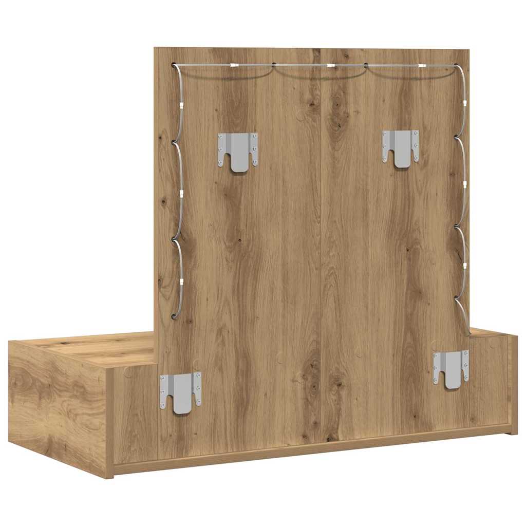 Schminktisch Braun 83 x 40 x 70 cm Holzwerkstoff