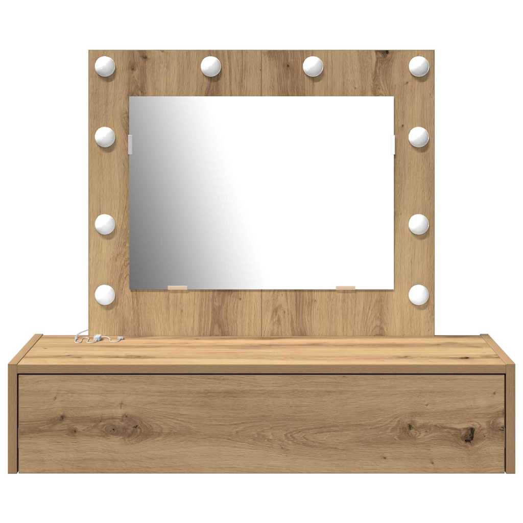 Schminktisch Braun 83 x 40 x 70 cm Holzwerkstoff