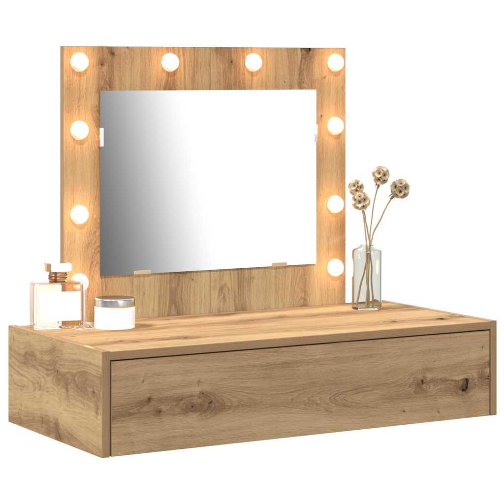 Schminktisch Braun 83 x 40 x 70 cm Holzwerkstoff