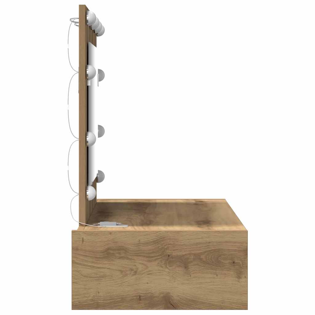 Schminktisch Braun 83 x 40 x 70 cm Holzwerkstoff