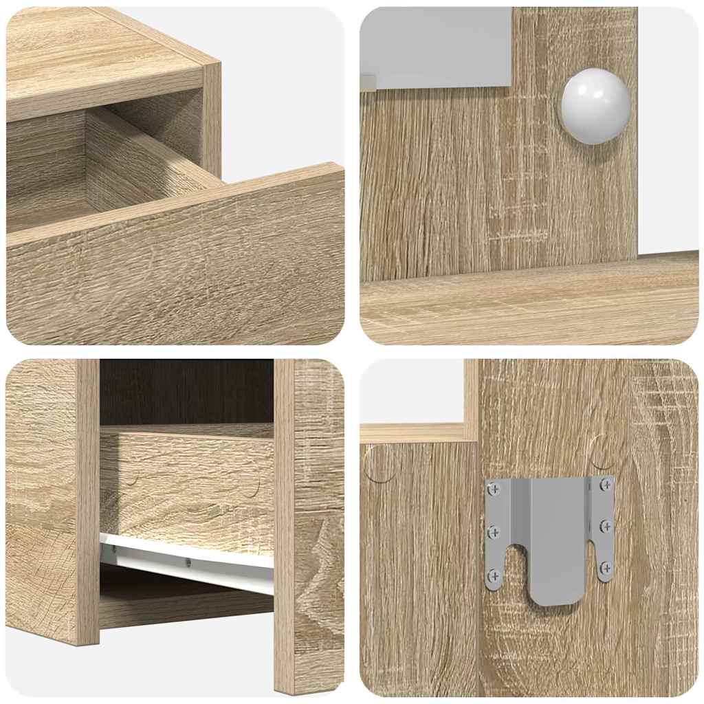 Schminktisch Braun 100 x 40 x 70 cm Holzwerkstoff