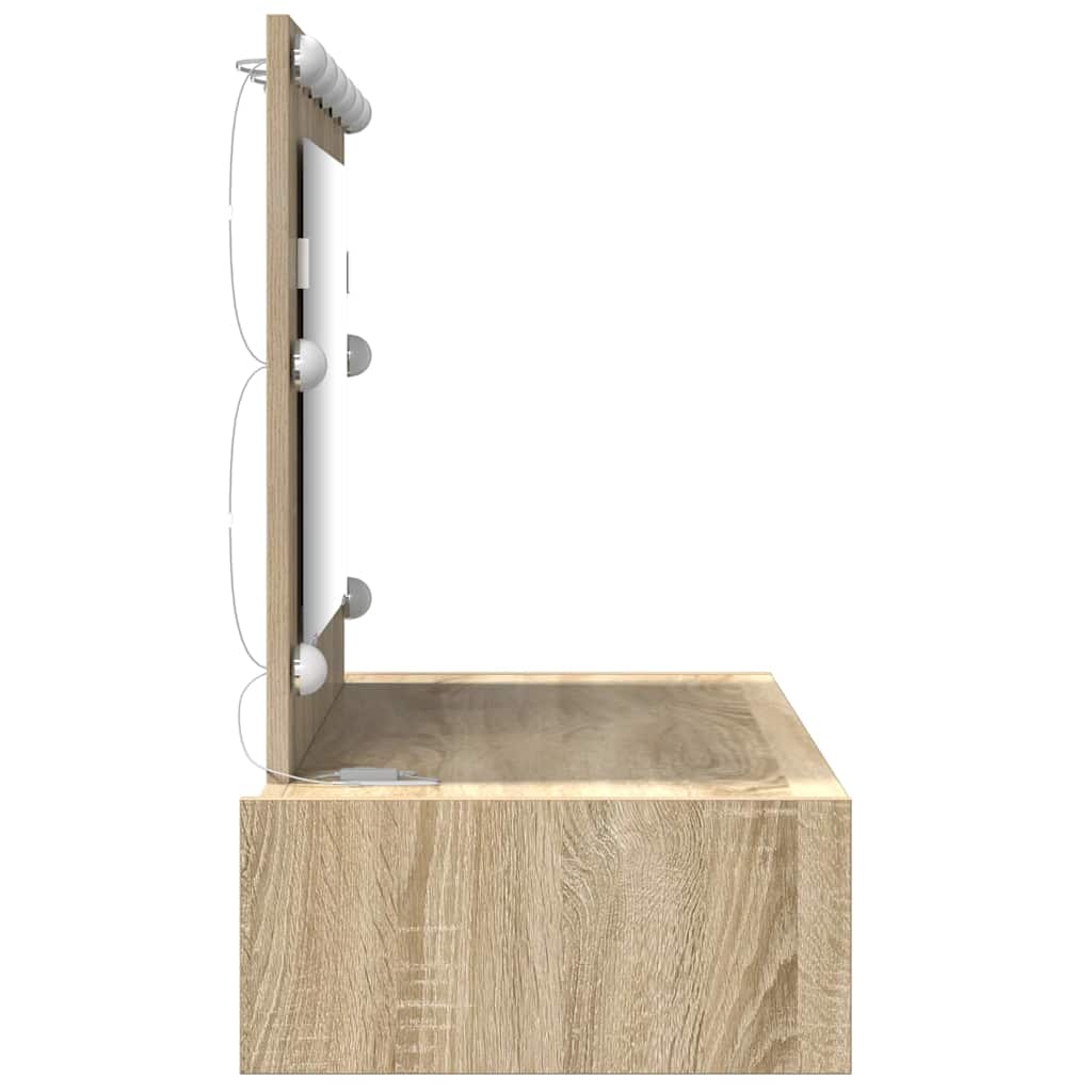 Schminktisch Braun 100 x 40 x 70 cm Holzwerkstoff