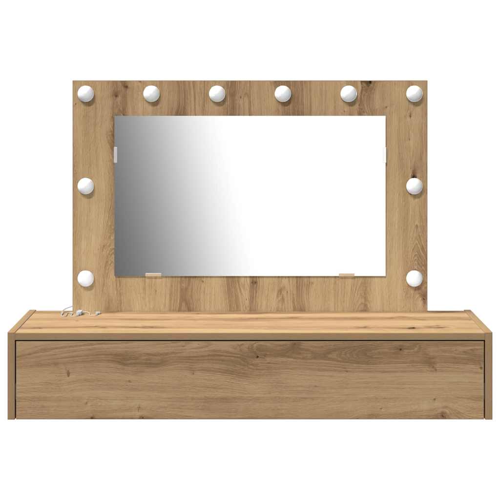 Schminktisch Braun 100 x 40 x 70 cm Holzwerkstoff