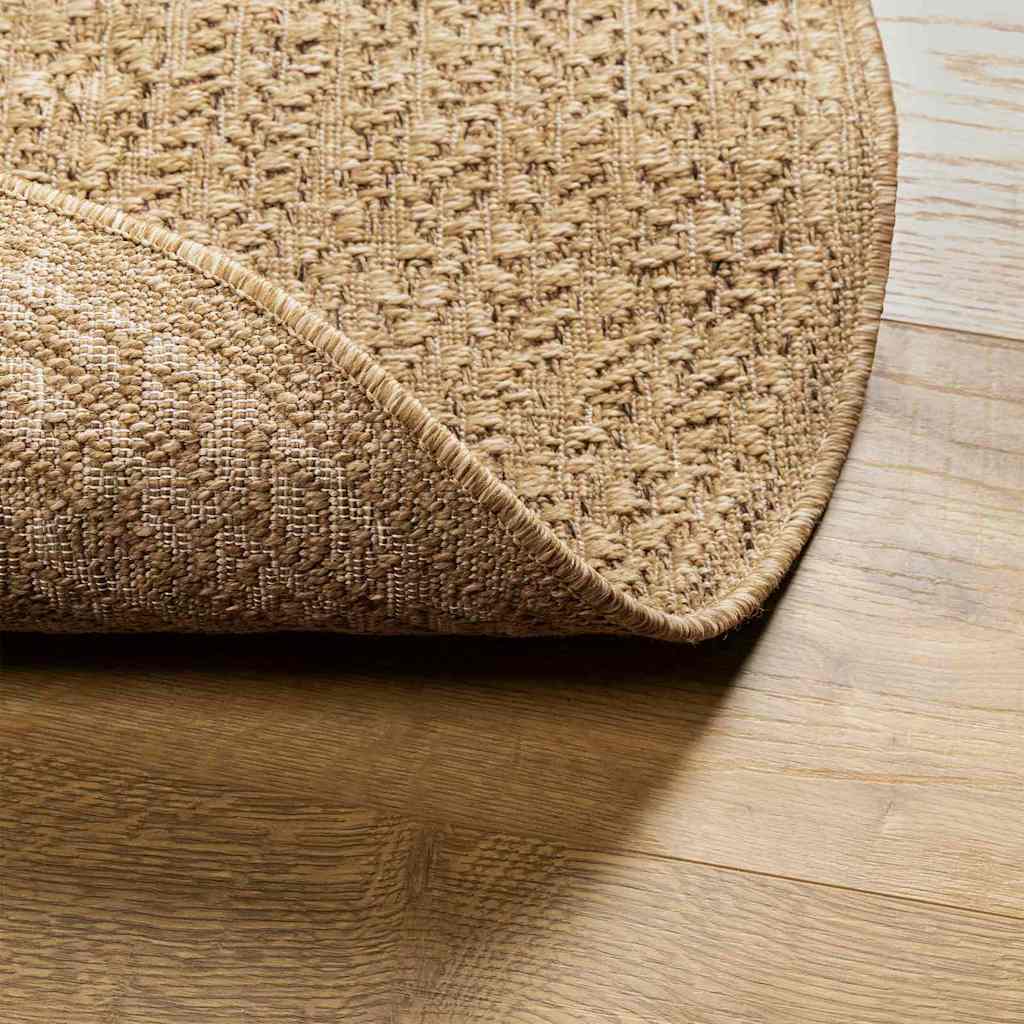 Teppich ZIZUR Braun 200 x 140 cm Polypropylen