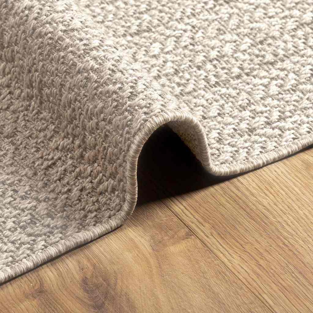 Teppich ZIZUR Creme 200 x 140 cm Polypropylen