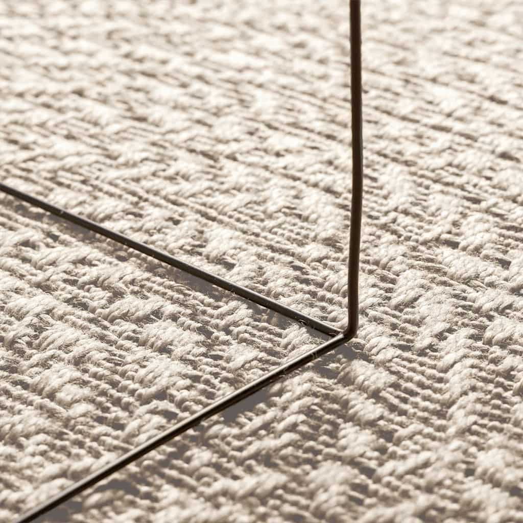 Teppich ZIZUR Creme 200 x 140 cm Polypropylen