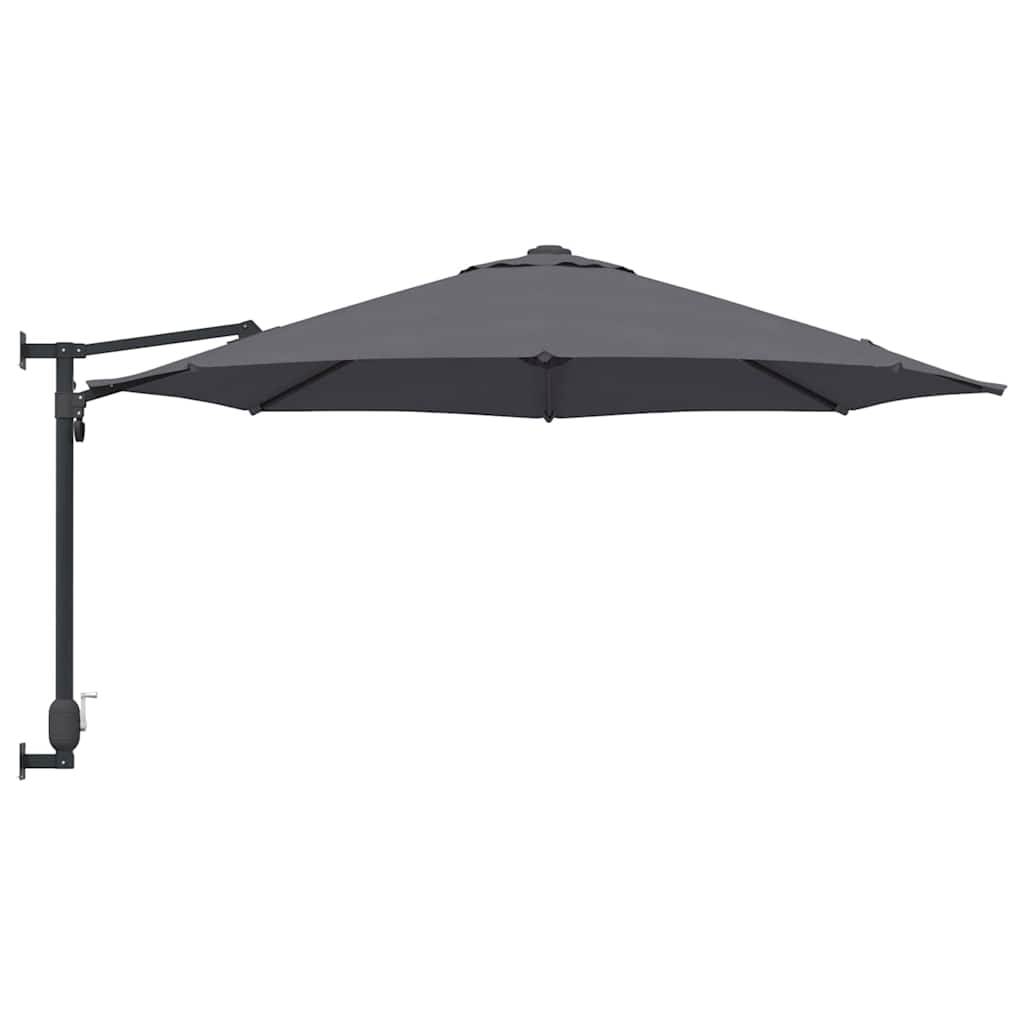 Garten-Sonnenschirm Anthrazit 248 x 248 x 148 cm