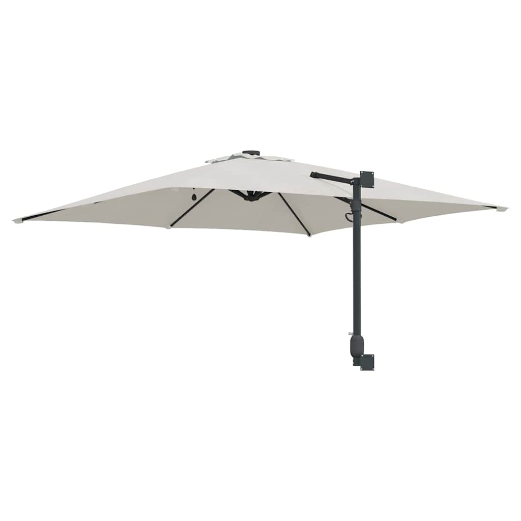 Garten-Sonnenschirm Sand 248,5 x 247,5 x 160 cm