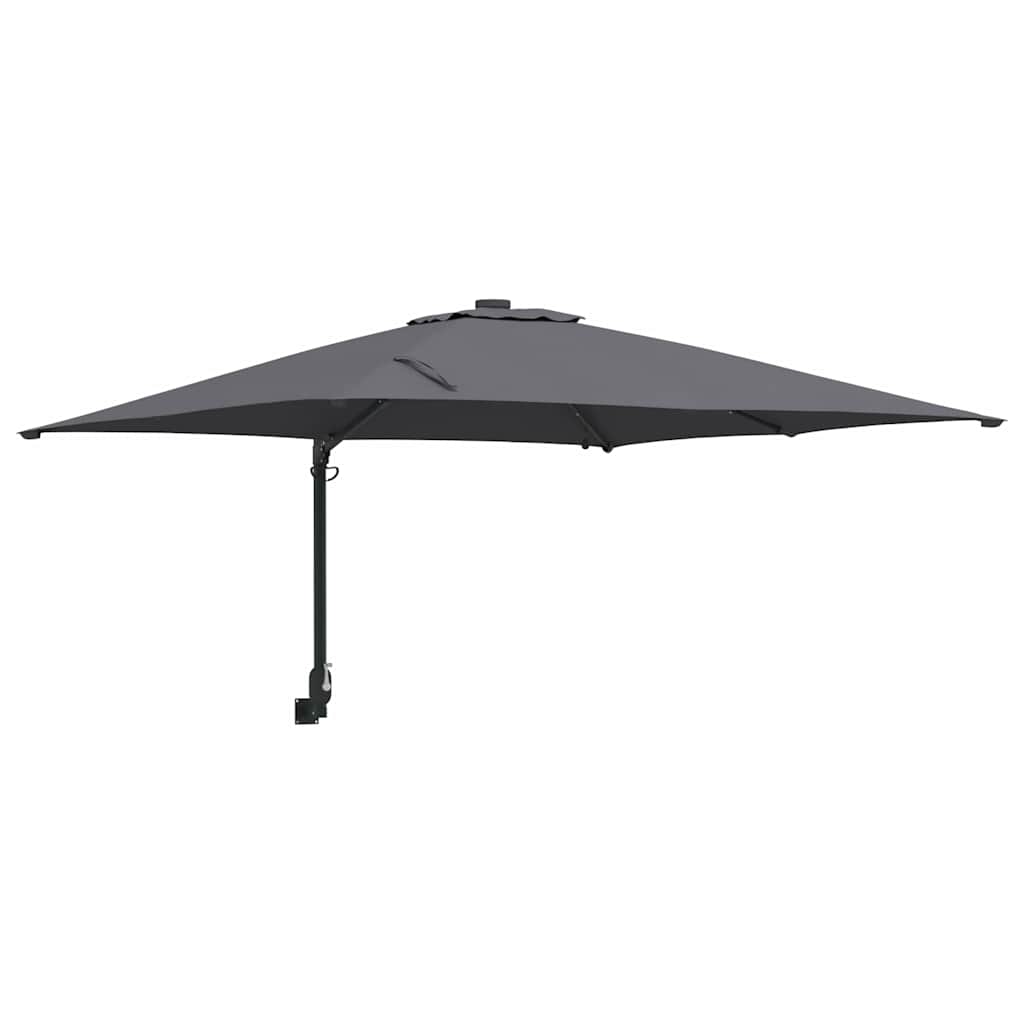Garten-Sonnenschirm Anthrazit 248,5 x 247,5 x 160 cm