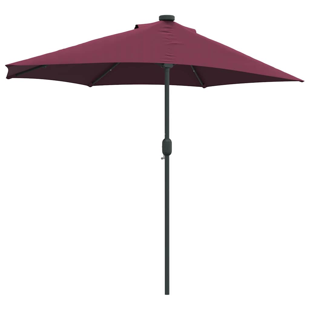 Garten-Sonnenschirm Bordeauxrot 294 x 150 x 223 cm