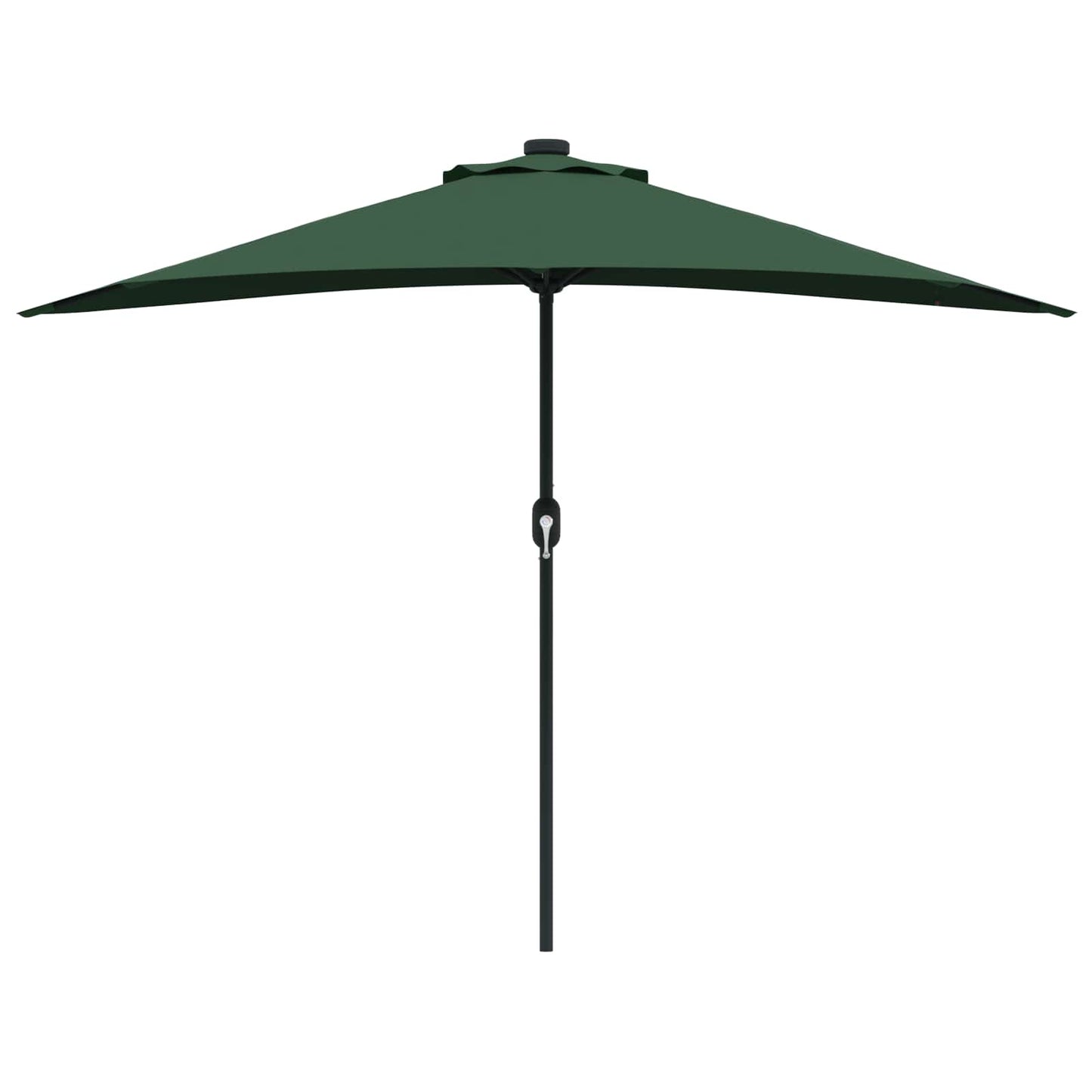 Garten-Sonnenschirm Grün 294 x 150 x 224 cm Polyester und Stahl