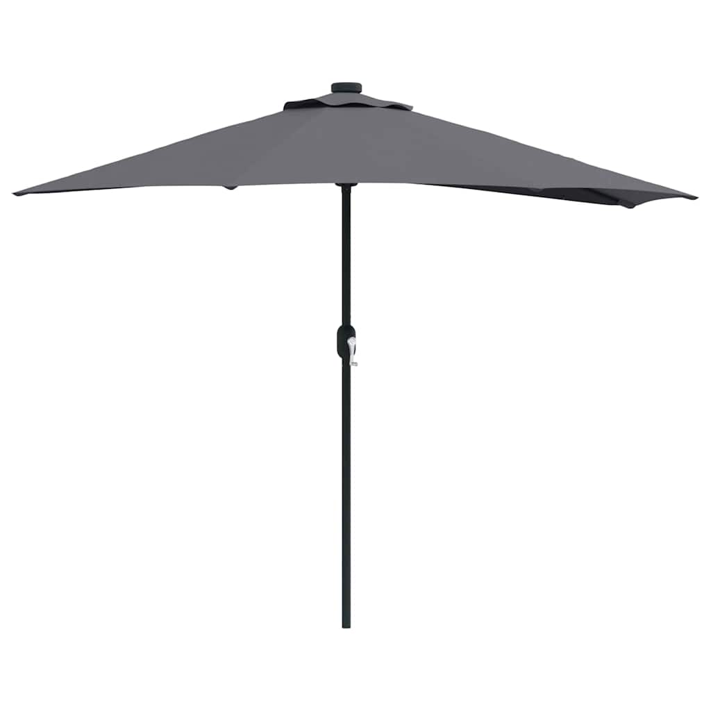 Garten-Sonnenschirm Anthrazit 294 x 150 x 224 cm