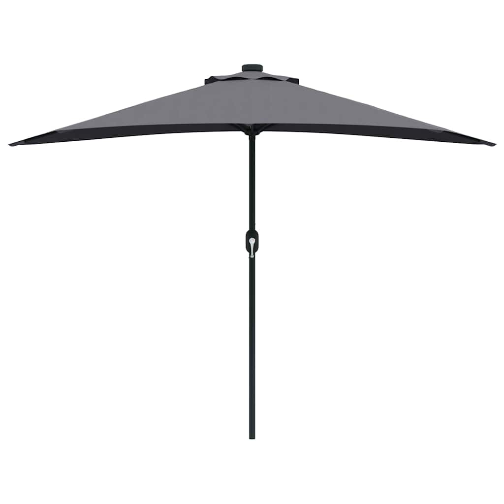 Garten-Sonnenschirm Anthrazit 294 x 150 x 224 cm