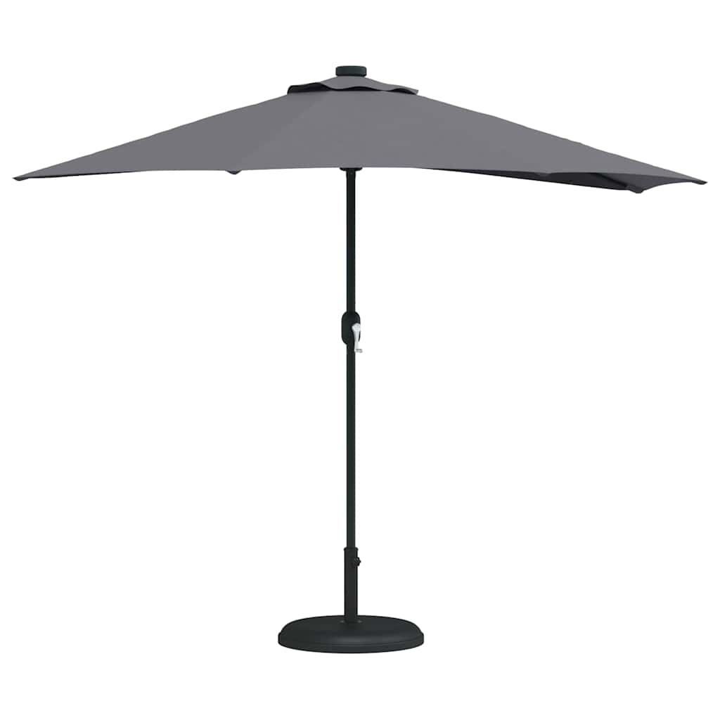 Garten-Sonnenschirm Anthrazit 294 x 150 x 224 cm
