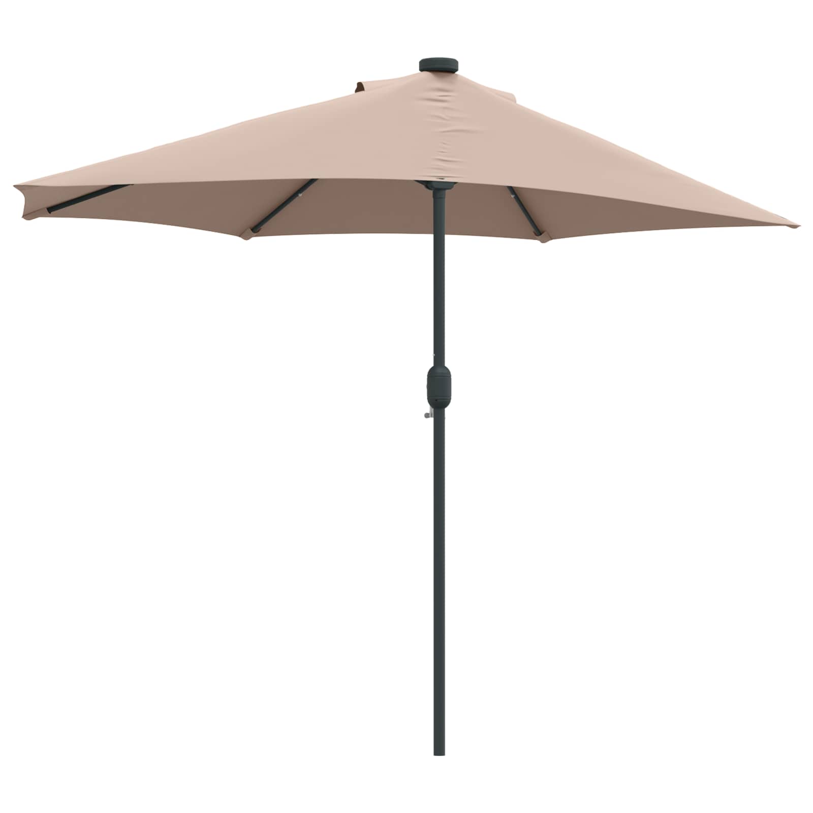 Garten-Sonnenschirm Taupe 294 x 150 x 224 cm