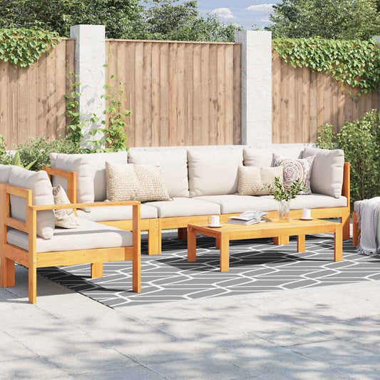 Outdoor Teppich ARAKIL Grau und Weiß 250 x 300 cm PP