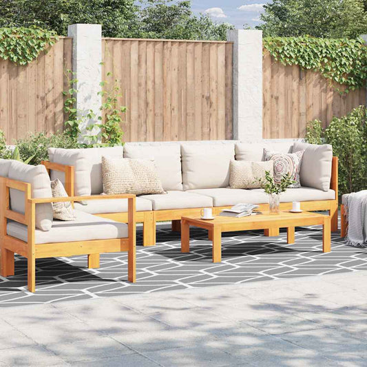 Outdoor Teppich ARAKIL Grau und Weiß 250 x 500 cm PP