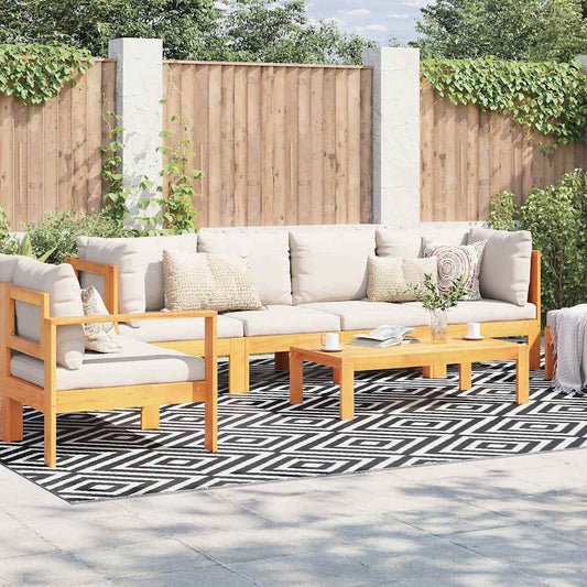 Outdoor Teppich ARAKIL Schwarz und Weiß 300 x 400 cm PP
