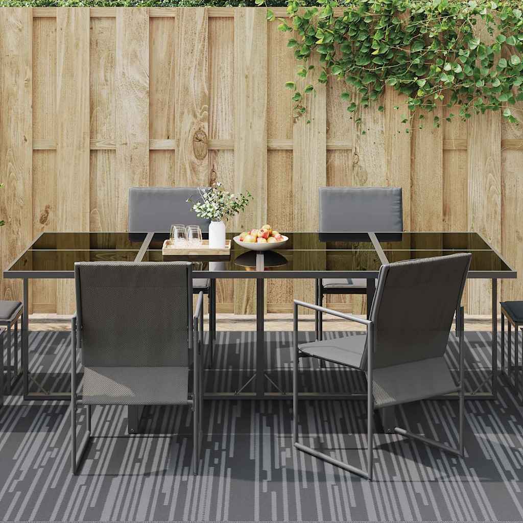 Outdoor Teppich ARAKIL Grau 300 x 400 cm PP