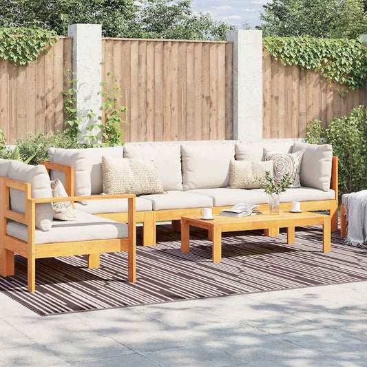 Outdoor Teppich ARAKIL Braun 300 x 400 cm PP