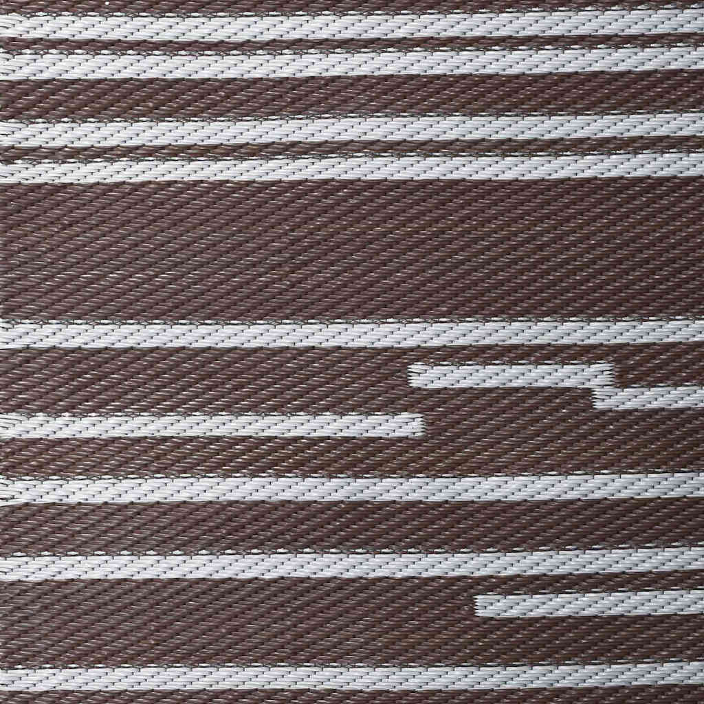 Outdoor Teppich ARAKIL Braun 300 x 400 cm PP