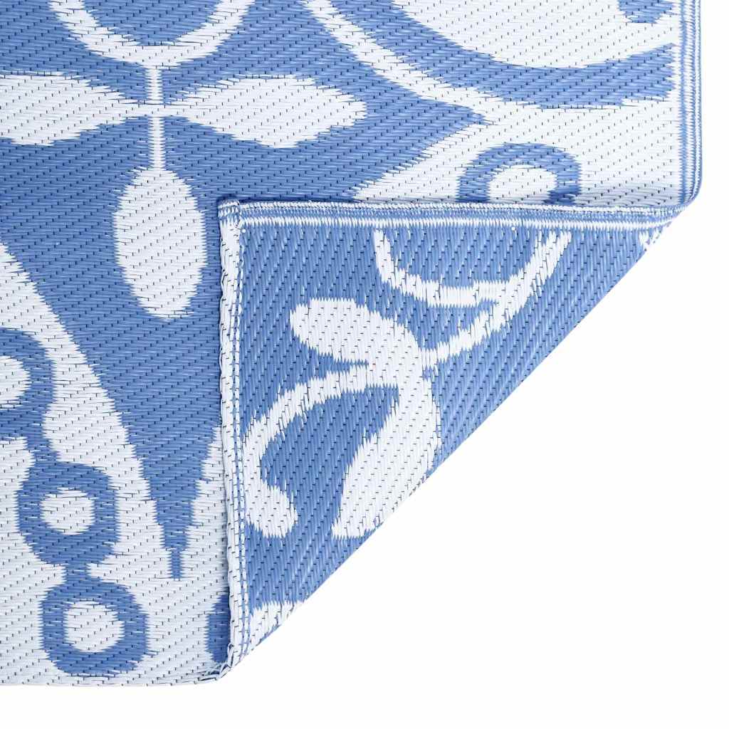 Outdoor Teppich ARAKIL Babyblau 300 x 400 cm PP
