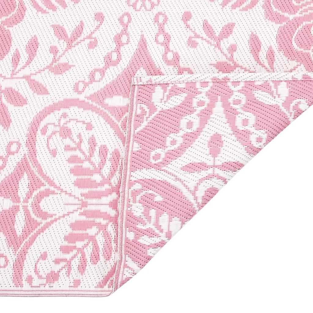 Outdoor Teppich ARAKIL Rosa 300 x 400 cm PP