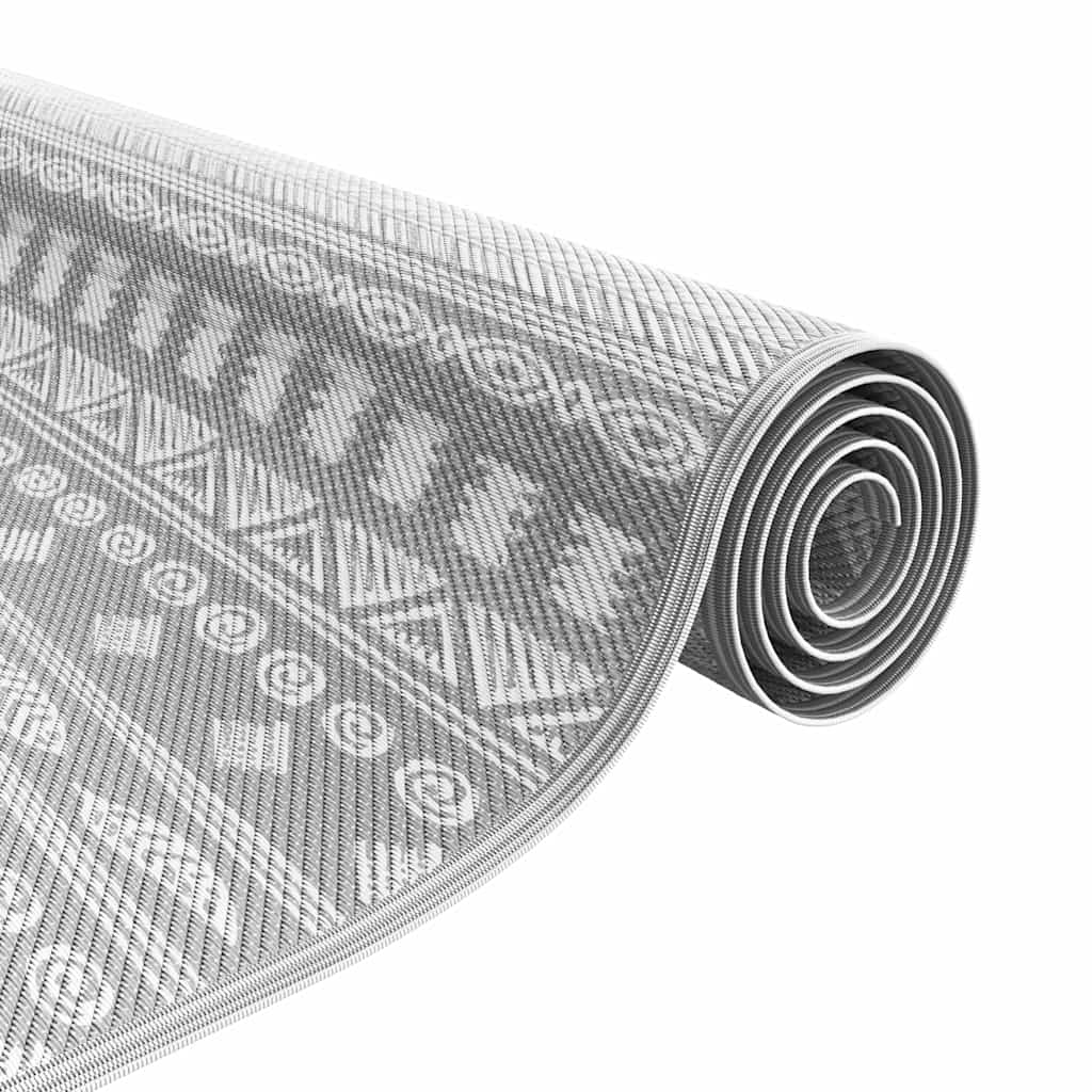 Outdoor Teppich ARAKIL Grau 300 x 400 cm PP