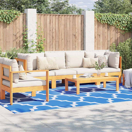 Outdoor Teppich ARAKIL Blau 300 x 400 cm PP