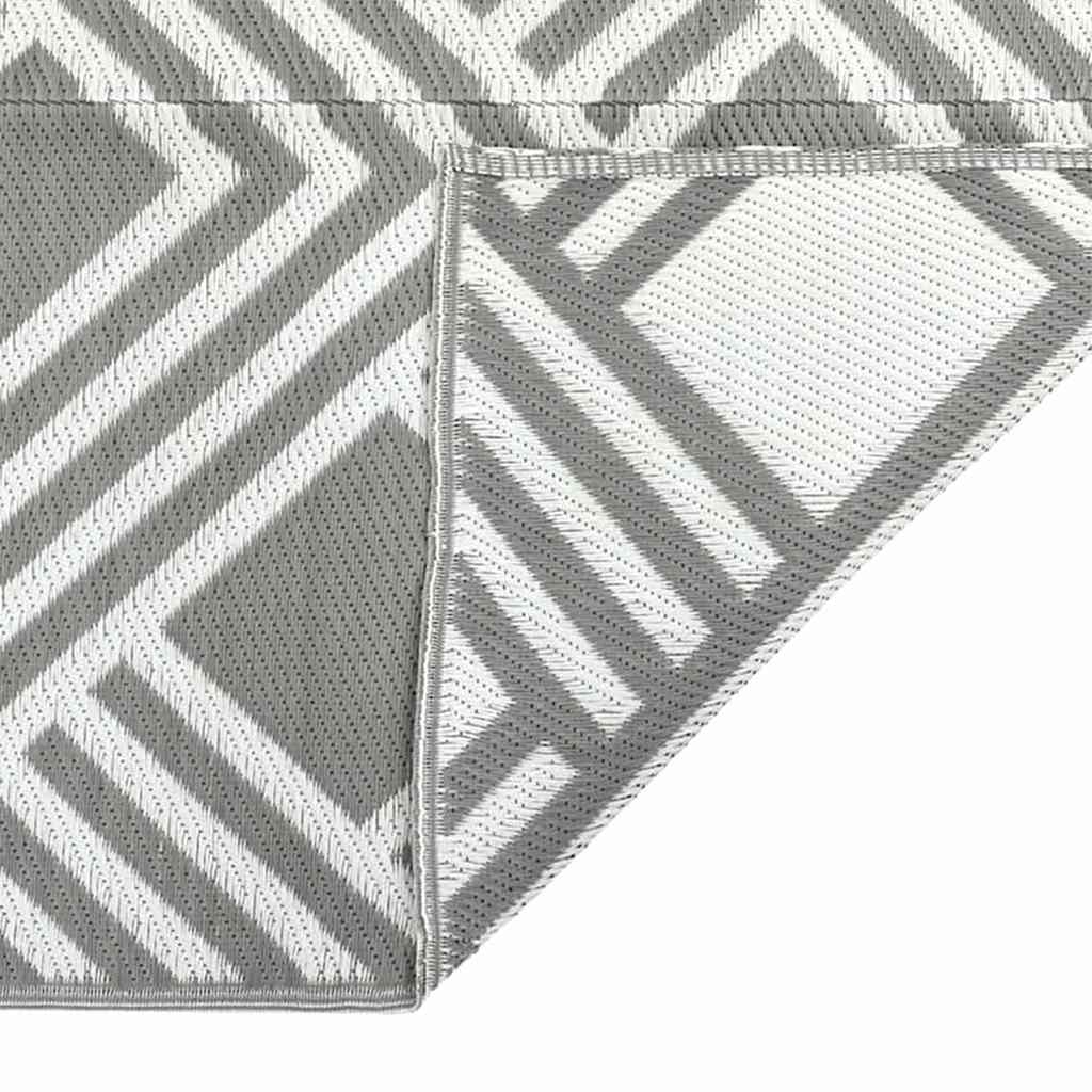 Outdoor Teppich ARAKIL Grau 300 x 400 cm PP
