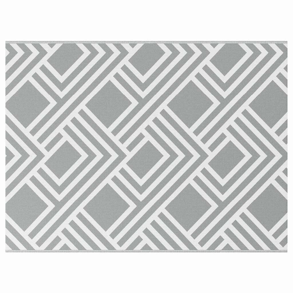 Outdoor Teppich ARAKIL Grau 300 x 400 cm PP