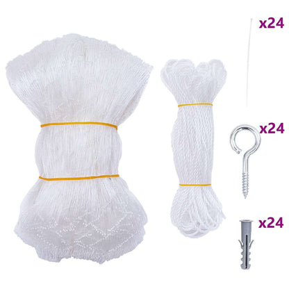 Katzennetz Transparent 12x3 m Nylon