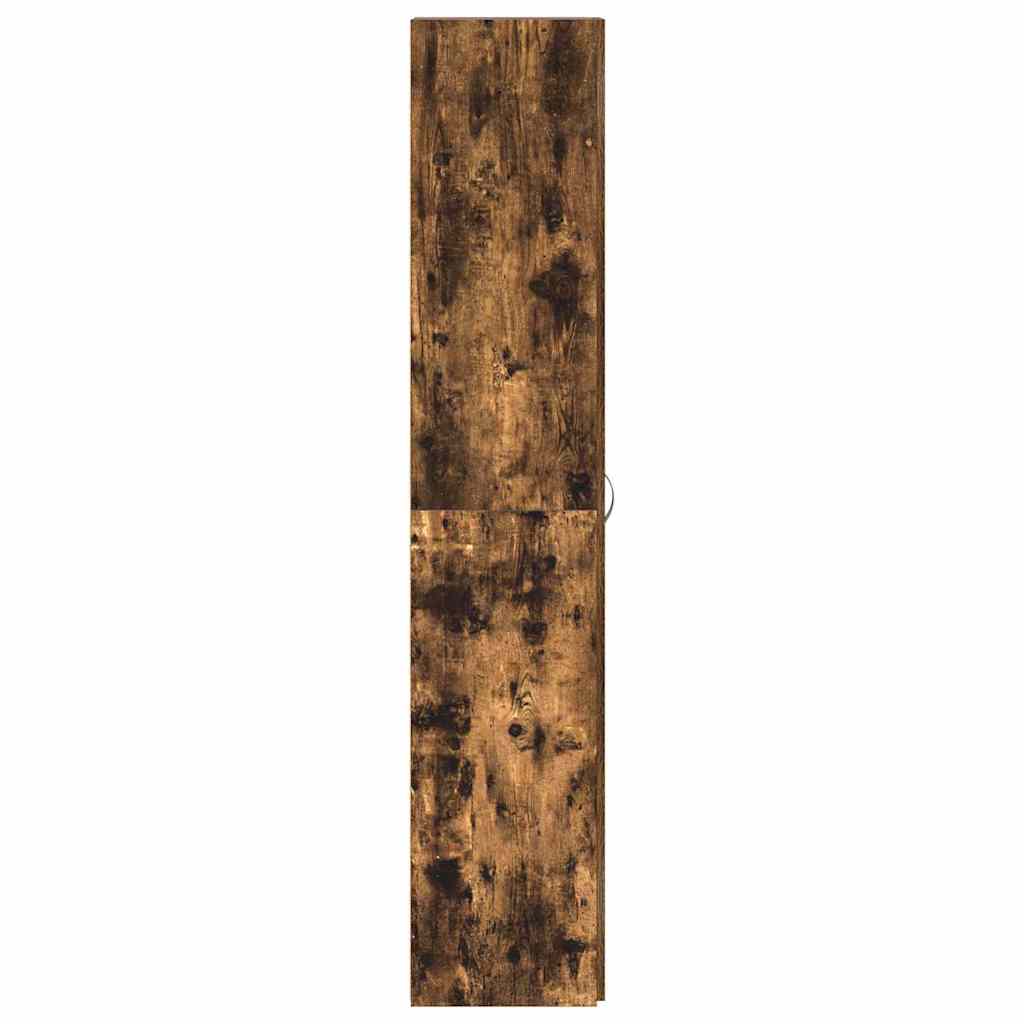 Schuhschrank 80 x 35,5 x 180 cm Holzwerkstoff Mehrfarbig