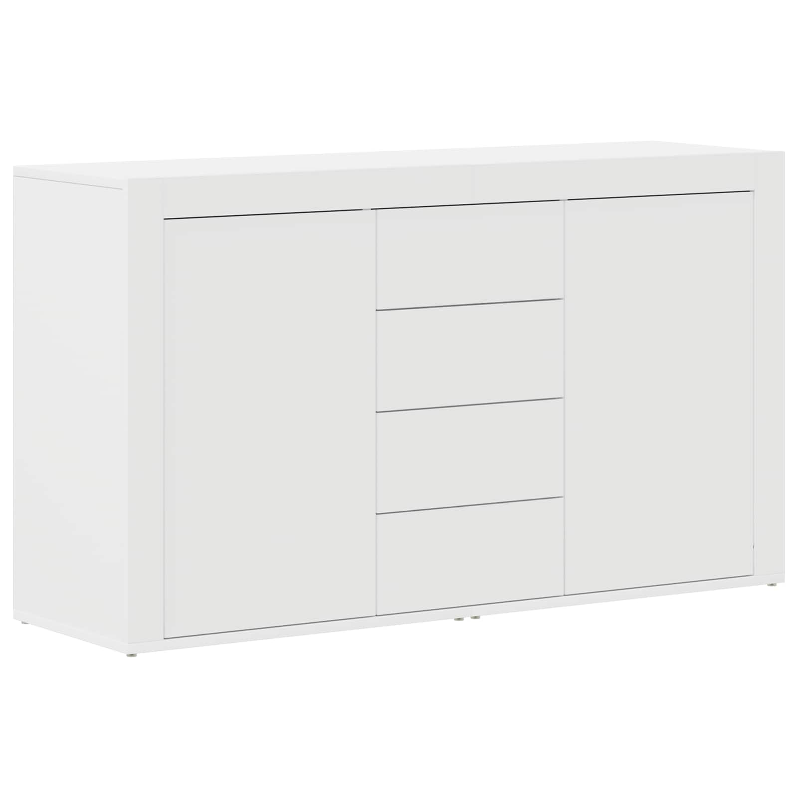 Sideboard Weiß 120 x 36 x 69 cm Holzwerkstoff